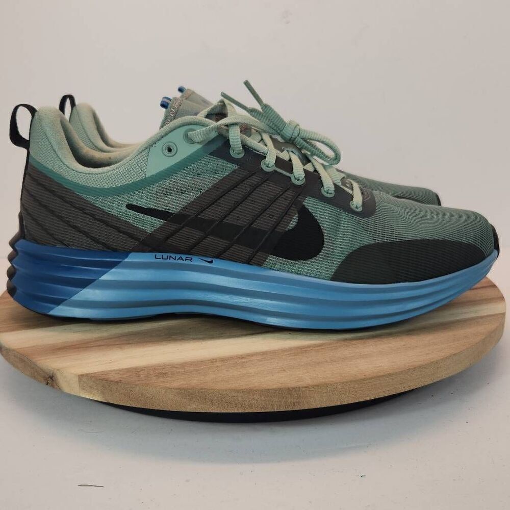 Nike Lunar Roam Running shoes Dutch Green Smokey Mauve Men's size 11